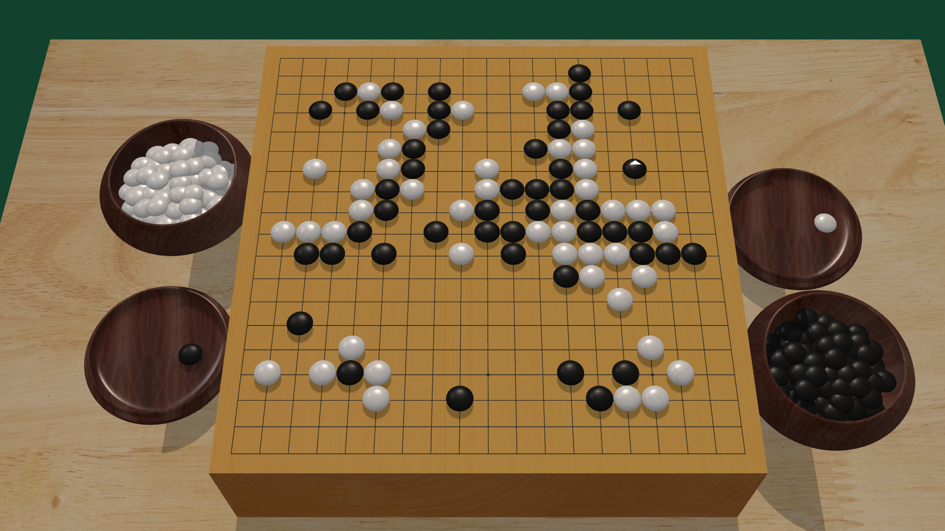 DeepBoardGo 3D Go Kaya Go Board