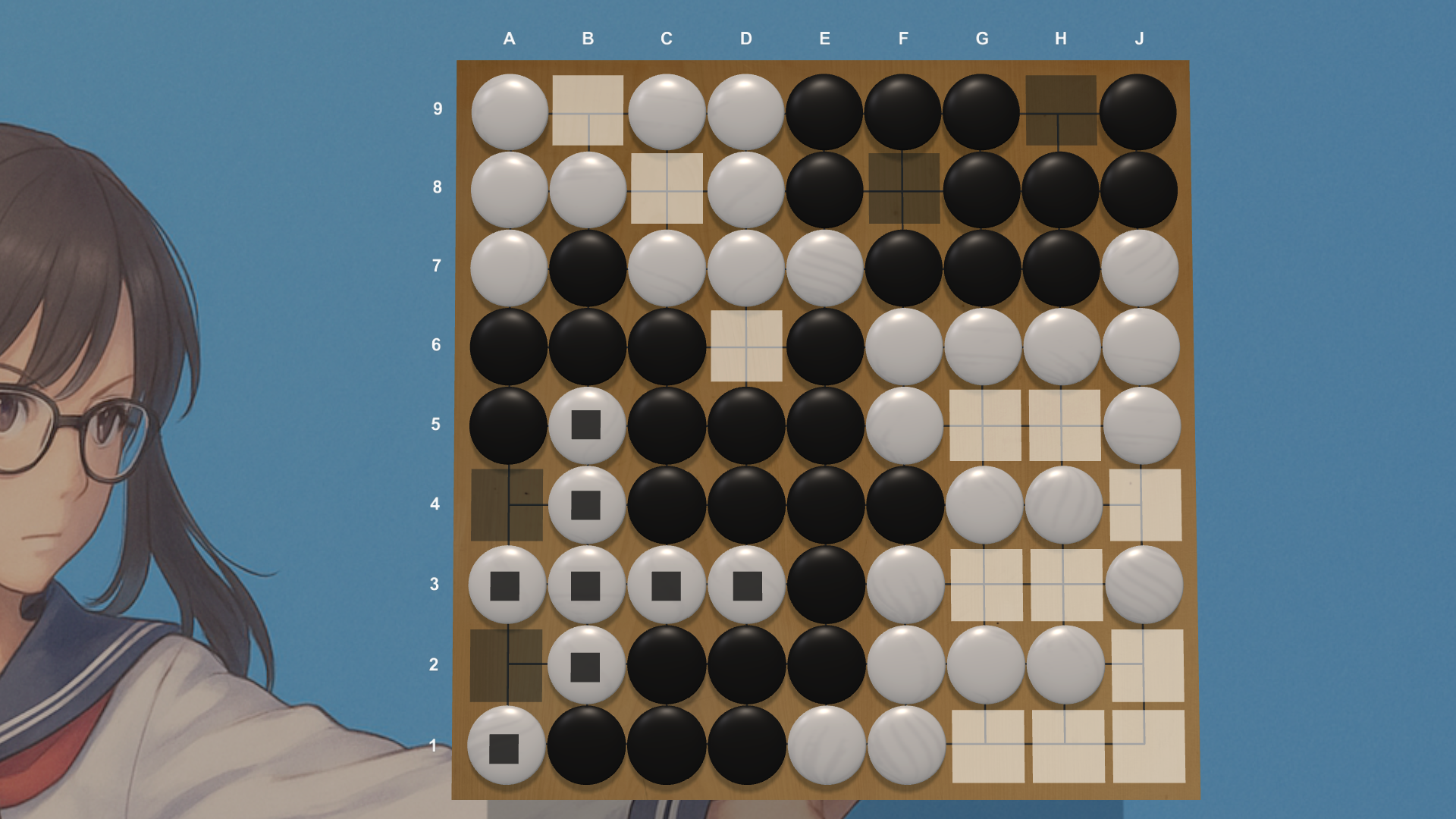 DeepBoardGo 3D Go Kaya Go Board